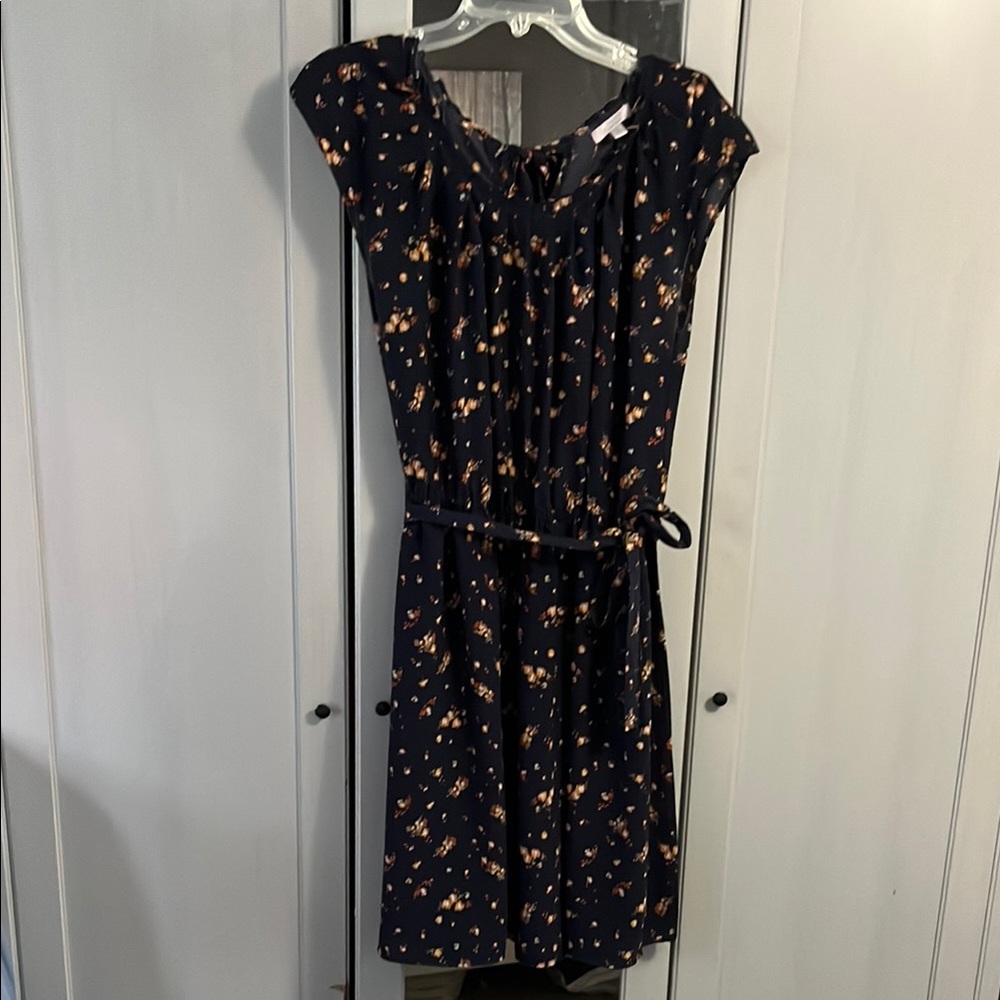 Floral Navy Dress